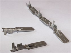 506-02 Контакт штыревой 6,3 под провод сечением 1,5-2,5 мм2 (32 шт, россыпь) 2620 - фото 4983