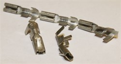 391-02 Контакт гнездовой 2,8 под провод  сечения 1,5-2,5 мм2 (6 шт, россыпь) 2694 - фото 5048
