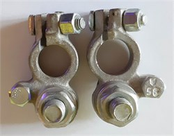 Комплект клемм АКБ (латунь) со шпилькой Ø12 мм 2798