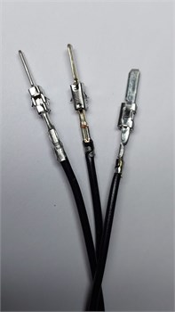 Контакт 2-964300-1 обжатый с проводом 0,75 мм2 2853