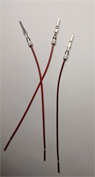 171661-1 Контакт штыревой с уплотнителем серии ECONOSEAL обжатый с проводом 0,75 мм² 2854