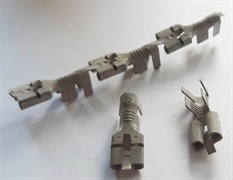 051 Контакт гнездовой 6,3 под провод сечением 4-6 мм2 00109