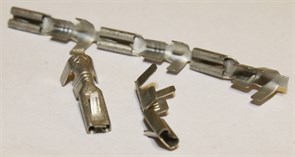 391-02 Контакт гнездовой 2,8 под провод  сечения 1,5-2,5 мм2 (74шт, россыпь)