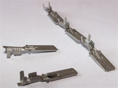 506-02 Контакт штыревой 6,3 под провод сечением 1,5-2,5 мм2 (7шт, россыпь)