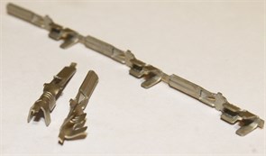 392-01 Контакт штыревой 2,8 под провод сечением  0,5-1 мм2 (7 шт., россыпь) 2579