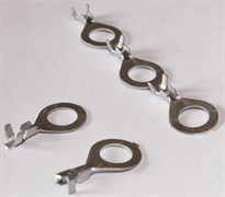 8529-01 Наконечник под болт Ø8 под провод сечением 0,5-1,5 мм2  (25 шт, россыпь)