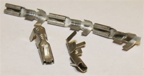391-02 Контакт гнездовой 2,8 под провод  сечения 1,5-2,5 мм2 (29шт, россыпь)